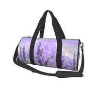 Lavanda Morada, Bolsa de Viaje de Gran Capacidad, Bolso Redondo, Bolsa de Viaje Deportiva, Bolsa de Mano, Bolsa de Fitness