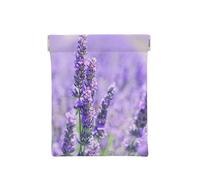 Lavanda Morada, Squeeze Top Wallet Bolsa de Almacenamiento para Mujer Monedero pequeño Bolsa de Cambio
