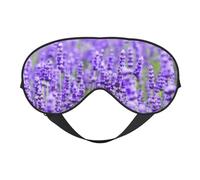 Lavanda Púrpura Impresa, Cubreojos completos Antifaz bloqueador de luz Antifaz para dormir Antifaz suave con los ojos vendados Noche