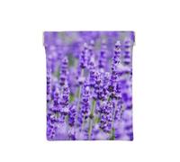 Lavanda Púrpura Impresa, Squeeze Top Wallet Bolsa de Almacenamiento para Mujer Monedero pequeño Bolsa de Cambio