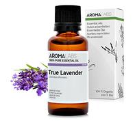 Lavanda Verdadera BIO (Lavandula officinalis) - 30 mL - Aceite Esencial Quimiotipado y Certificado AB - Relajación & Descanso - Aroma Labs