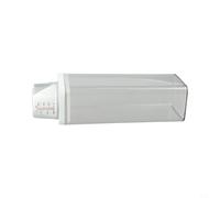 Lavandería de plástico, contenedor de detergente con tapa, hermético, dispensador de detergente para ropa, caja de almacenamiento de jabón, boquilla a prueba de fugas, transparente, 700 ml - 1900 ml