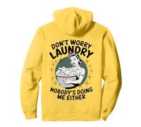 Lavandería No te preocupes Lavandería Nadie me hace ni Retro Sudadera con Capucha