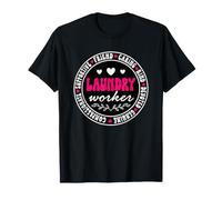 Lavandería Servicio de Limpieza Personal Trabajador de lavandería Camiseta