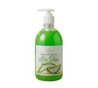 Lavanya Jabón de Manos Aloe Vera 500ml - Limpieza Suave, Aroma Fresco, Sin Disruptores Endocrinos, Dermatológicamente Testado, Biodegradable