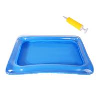 Lavapies en la playa - Tina Inflable para Remojar Pies | de Limpieza para Pies - para uso en hogar, spa, jardín, patio trasero, playa, camping, baño, ducha, interior
