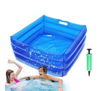 Lavapiés Para Piscina Con Bomba Plegable Y Portátil