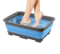 Lavapiés para Piscina Cubo Plegable para Remojar los Pies