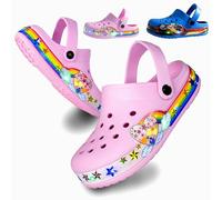 LavaRose Zuecos infantiles iluminados y parpadeantes, Pink, 31 EU