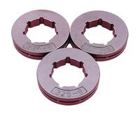 LAVAS Juego de 3 piñones de cadena de 9 dientes de calibre 325 for motosierra Stihl Husqvarna Jonsered Homelite STD Spline de 22 mm