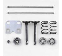 LAVAS Placa guía de varilla de empuje del balancín de válvula for motor de gasolina Honda-GX160 GX200 de 5.5HP y 6.5HP, bomba de agua, desbrozadora, cortadora de maleza