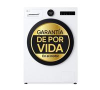 Lavasecadora con Bomba de calor Dual Inverter | LG WHX9016TLC, AI Direct Drive TM, TurboWash 360º, Selector LCD, 11/6kg, 1400rpm, Serie 900, Un 30% más eficiente que A(lavado) /A-10%(secado), Blanca -