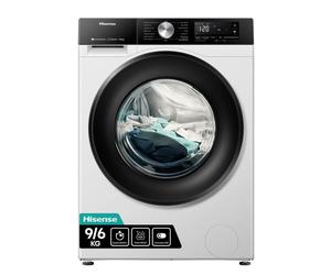 Lavasecadora Hisense 9kg A WD3S9043BW3 Inverter WiFi Auto Wash Steam 6kg secado