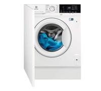 Electrolux EN7W4862OF Lavasecadora de Carga Frontal, Lava 8 Kg, Seca 4 Kg, Integrable, 1600 rpm, Serie 700, Función Vapor, Tecnología SensiCare, Sistema DualCare, Motor Inverter, Blanco, Clase A