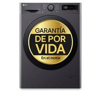 Lavasecadora inteligente AI Direct DriveTM, Turbowash 360º, 9/6kg, 1400rpm, Un 10% más eficiente que A(lavado) / D(secado) Negro medio, Serie 600 - F4DR6009AGM