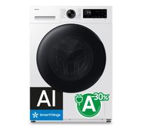 Samsung Lavasecadora AI 9Kg/6Kg AI EcoBubble™ Clase D/A Blanca WD90HG5U34BEEC - White, White