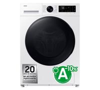 Samsung Lavasecadora con fondo reducido 9kg/5kg AI Ecobubble™ Clase E/A-10% Blanca WD90DG5G34BEEC