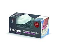 Lavatelli Kanguru Baboosh Zapatillas con Memory Foam, poliéster, Gris Individual, para Mujeres misura M