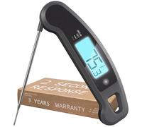Lavatools Javelin PRO Duo Ambidextrous Backlit Instant Read Digital Meat Thermometer (Sesame) by Lavatools