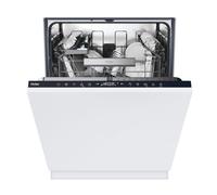 Lavavajilla integrable haier xi 4c4s0sb 14 cubiertos 10 programas con inicio diferido negro 60cm clase c