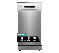 LAVAVAJILLAS 45 CM HISENSE HS543D10X D 11 CUBIERTOS INOX