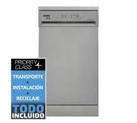 Lavavajillas 45 cm SAUBER SERIE 1-DW453X V e 10 cubiertos inox ENVÍO E INSTALACIÓN GRATIS