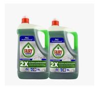 Lavavajillas a mano Fairy profesional 5 litros x 2. Total 10 litros