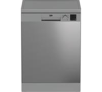 Lavavajillas beko dvn05320x 13 cubiertos 5 programas con inicio diferido plata 60cm clase e