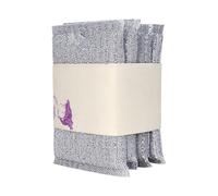 Lavavajillas de alambre - 4 piezas de esponjas de cocina absorbentes, raspadores de alambre ecológicos no rayados, doble cara para una limpieza difícil | Ideal para el hogar, el resto