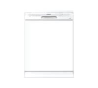 Lavavajillas edesa edw-6120 wh 12 cubiertos 4 programas con inicio diferido blanco 60cm clase e