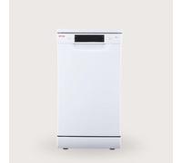 LAVAVAJILLAS EVVO D3 Slim (45 cm), 10 Cubiertos, 8 Programas, Blanco/Inoxidable, Ancho 450 mm Blanco
