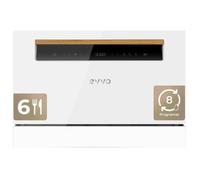 Lavavajillas Evvo Mini D 6 cubiertos 8 programas con bloqueo infantil