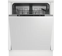 Lavavajillas integrable beko bdin14320 13 cubiertos 4 programas con inicio diferido blanco 60cm clase e