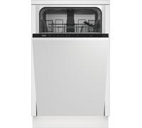 Lavavajillas integrable beko dis35023 10 cubiertos 5 programas con inicio diferido blanco 45cm clase e