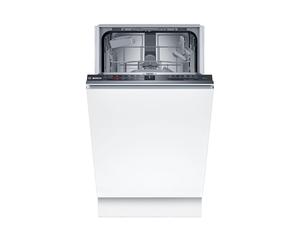 Lavavajillas integrable bosch spv2hkx02e 10 cubiertos 5 programas con inicio diferido blanco 45cm clase d