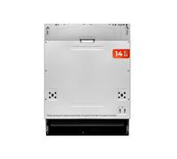 Lavavajillas integrable evvo di.2, 14 cubiertos, 8 programas, inox, ancho 600 mm