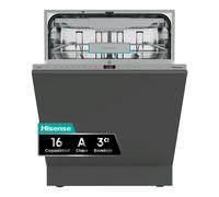 Lavavajillas integrable Hisense HV16A - 16 cubiertos, Clase A, 60 cm