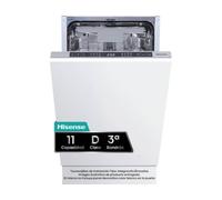 Lavavajillas Hisense HV543D10 Integrable 45cm 11 servicios Inverter Blanco D
