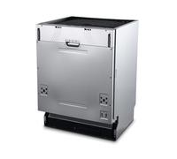 Lavavajillas integrable infiniton diw-a62e - 60 cm, 14 servicios, 7 programas,tercera bandeja 60 cm