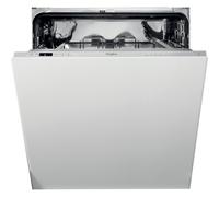Lavavajillas integrable whirlpool wric 3c26 14 cubiertos 8 programas con inicio diferido inox 60cm clase e