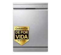 Lavavajillas LG DF273FV - Libre instalación, 14 cubiertos, Inox