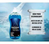 Lavavajillas Líquido a Mano Ultra Concentrado CHRONOS, Gran Poder Desengrasante, Elimina malos olores, Espumante, Aroma Canela/Naranja o Ropa Limpia (Ropa Limpia)