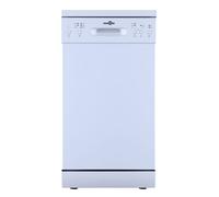 Lavavajillas pequeño 45cm, 10 servicios, Aperturta Automática, clase C, blanco HIGH ONE 10s47