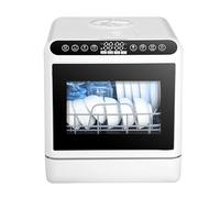 Lavavajillas Pequeño，lavavajillas De Sobremesa Compacto,lavavajillas Portátil,4 Programas，Secado A Alta Temperatura Y Almacenamiento Durante 72 Horas，Doble Modo De Entrada De Agua