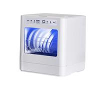 Lavavajillas Pequeño，lavavajillas De Sobremesa Compacto,Varios Programas，lavavajillas Portátil,Secado A Alta Temperatura Y Almacenamiento Durante 72 Horas，Doble Modo De Entrada De Agua