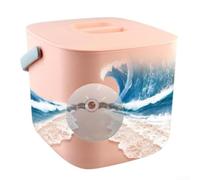 Lavavajillas portátil compacto, 21 x 20 cm, alimentado por USB, con diseño de ahorro de espacio, rendimiento de limpieza eficiente para cocina pequeña o uso en camping