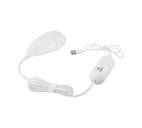 Lavavajillas USB portátil, lavadora de encimera con tecnología de lavado de burbujas silenciosa, limpiador de platos eléctrico compacto para apartamentos pequeños, cocina de camping y (blanco)