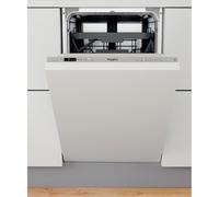 Lavavajillas Whirlpool WSIC 3M27 C 10 Cubiertos A++ función AquaStop