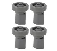 Lavavajucador de reemplazo de rueda de rejilla inferior PP Durable Roller de estante de plato liso para AEG Favorito de privilegio Zanussi 23x30 mm 4pcs