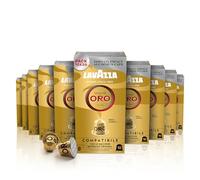 Lavazza, 200 cápsulas de aluminio de calidad dorada, compatibles con cafeteras Nespresso originales, notas frutales y florales, 100% arábica, intensidad 8/13, tostado claro, 20 paquetes de 10 cápsulas